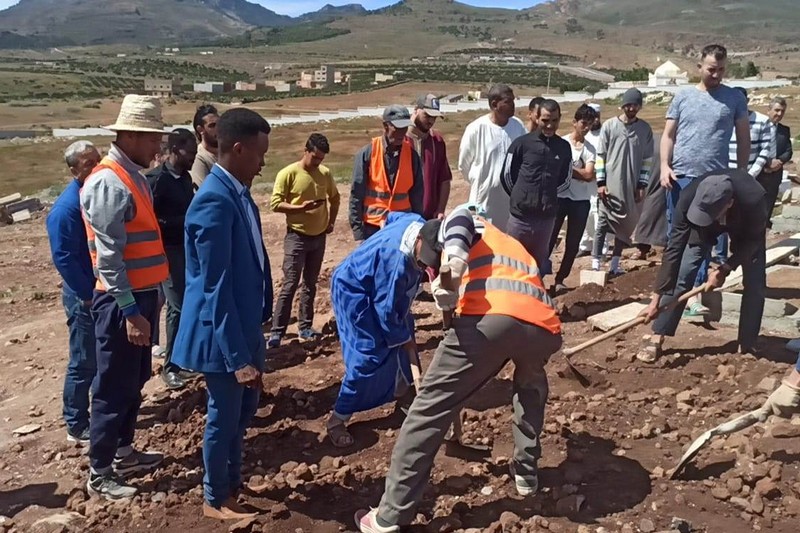 دفن أول ضحية لمحاولة اقتحام سياج مليلية