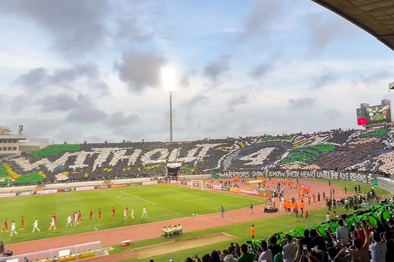 "تيفو" جماهير الرجاء