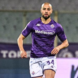 غياب أمرابط يتواصل عن لائحة فيورنتينا