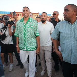كلميمة تحتفي باللاعب عبد الحميد صابيري