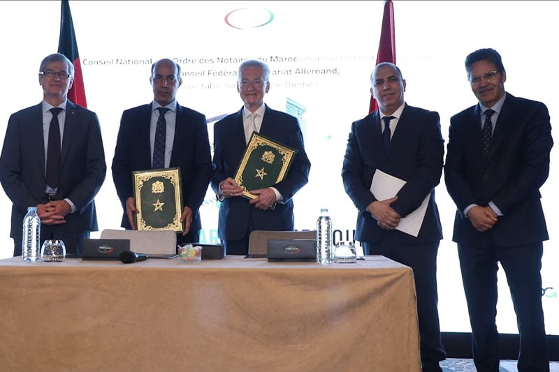 تعاون الموثقين المغاربة والألمان
