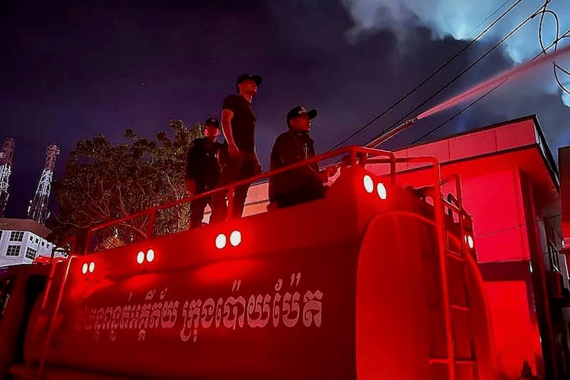 مصرع ستة أشخاص بسبب حريق في ملهى ليلي بكمبوديا