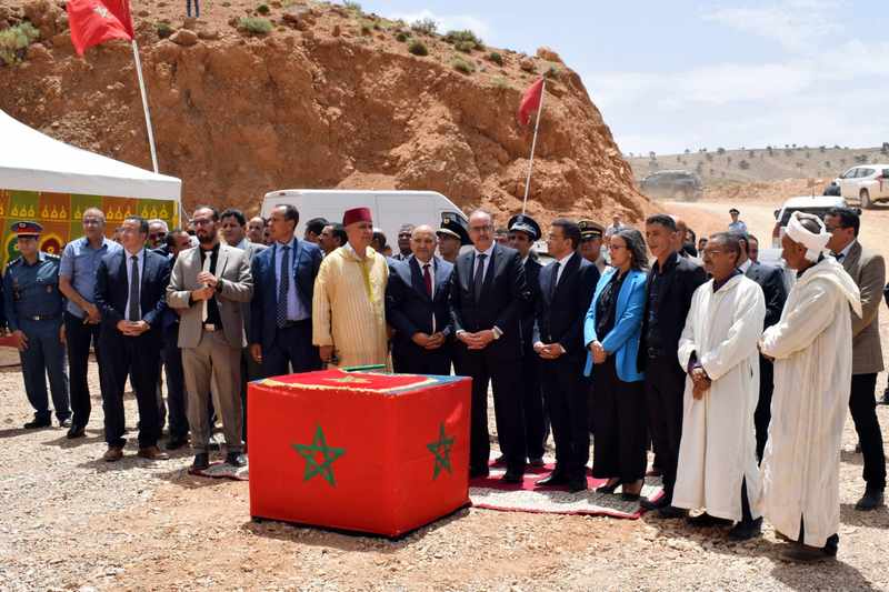 النوحي يتولى إطلاق مشاريع بإقليم ميدلت‬