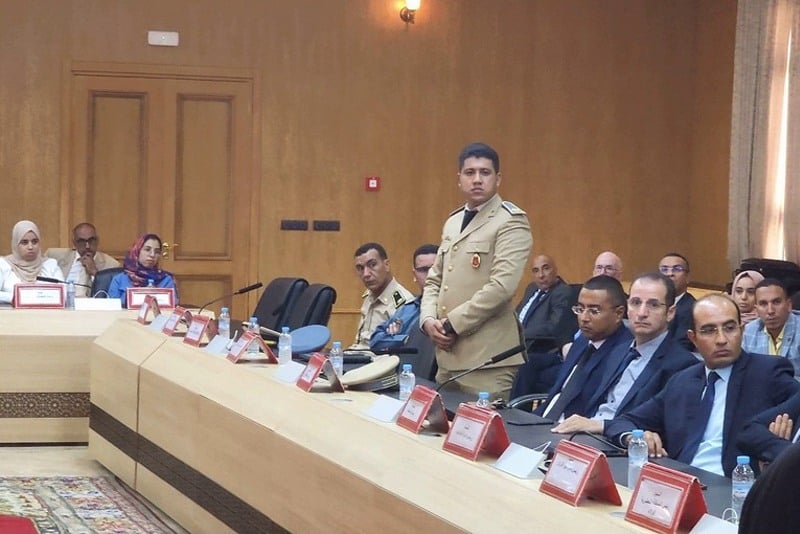 تنصيب رجال السلطة الجدد بوادي الذهب