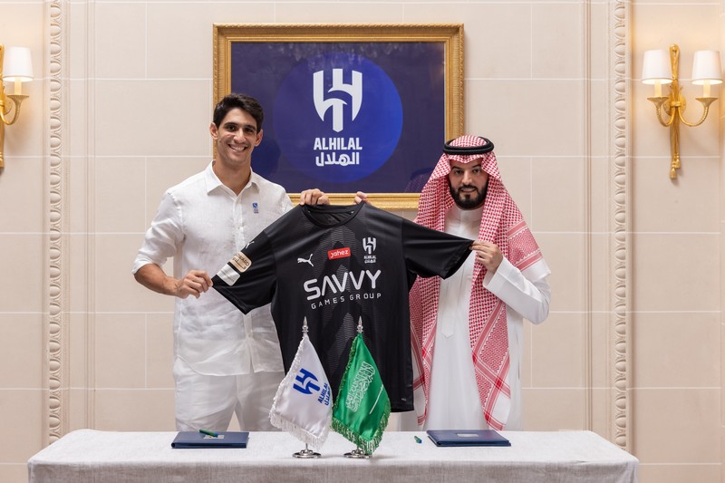 بونو يحرس شباك نادي الهلال السعودي