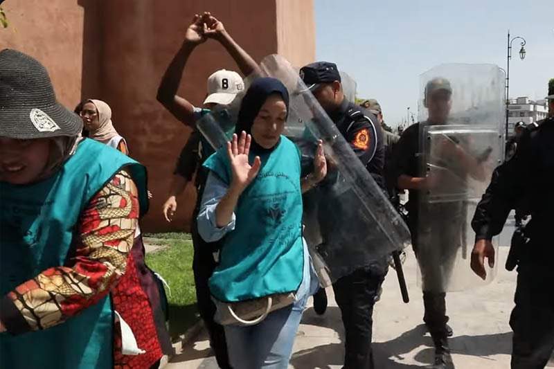 منع احتجاج دكاترة معطلين