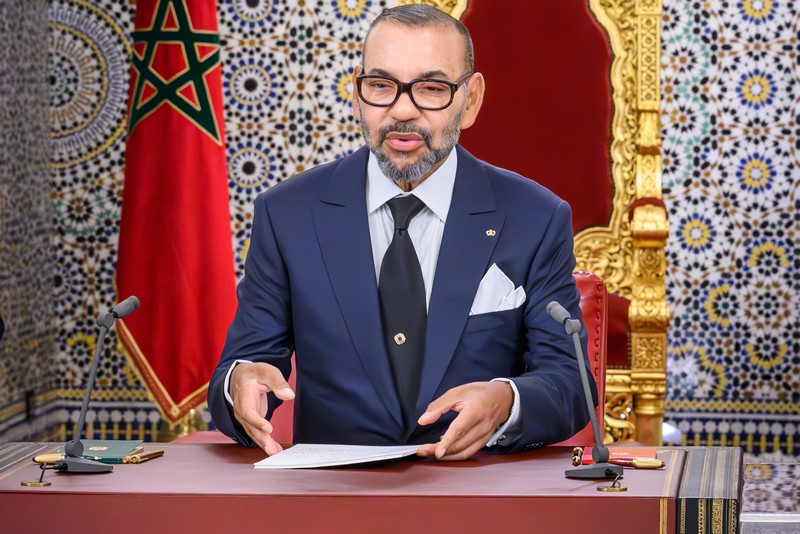 الملك يبعث تهنئة إلى ولد الغزواني