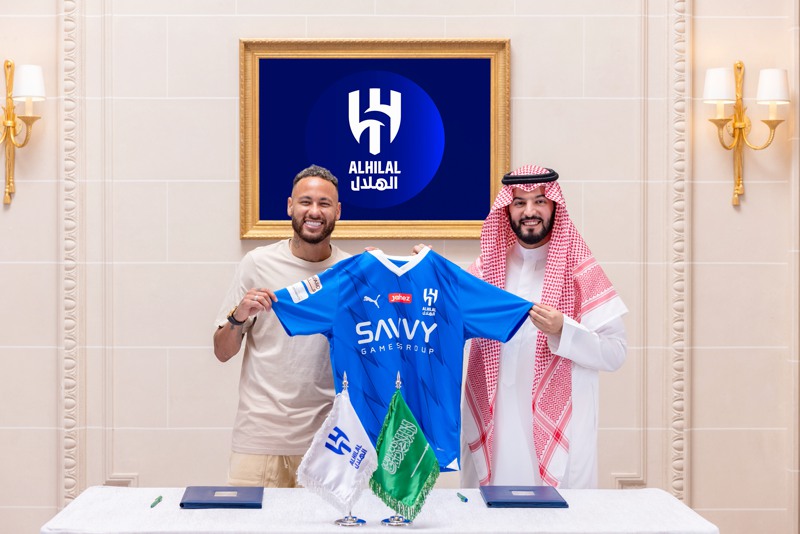 نيمار: أنا "هلالي" في الدوري السعودي