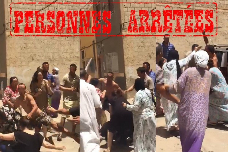 فيديو اعتداء يجر 7 أشخاص إلى القضاء