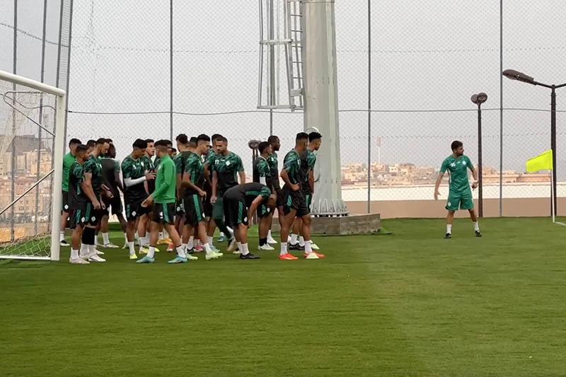 الرجاء يستعد لمواجهة النصر