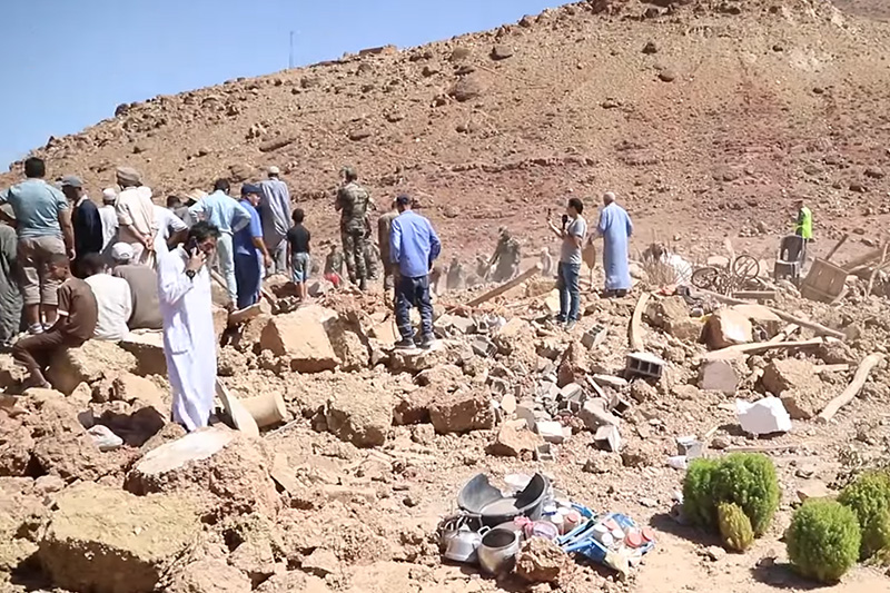 شهادات من مركز الزلزال “أداسيل”