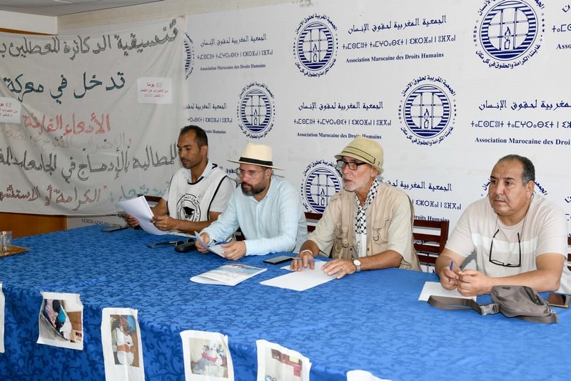 قضية إضراب دكاترة عن الطعام
