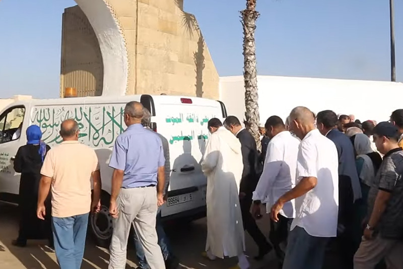 جنازة الراحل بنيوب