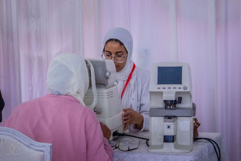 سيدي علي بورقبة تستفيد من قافلة طبية