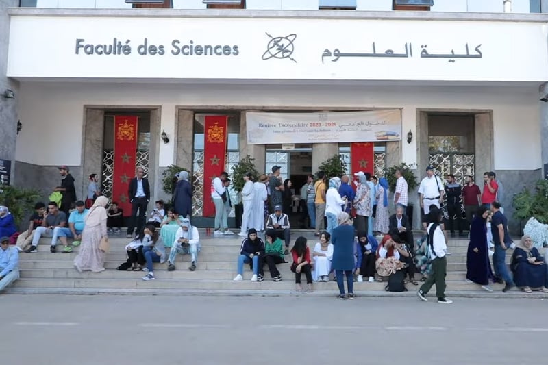 فوضى بكلية العلوم في الرباط