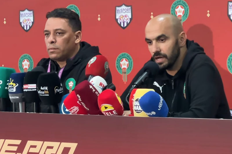 الركراكي بعد الفوز على بوركينافاسو