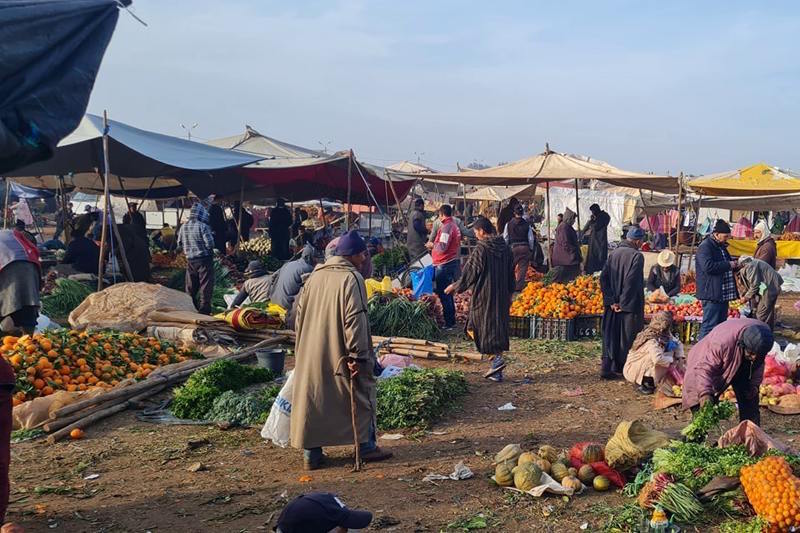 "سوق سكورة" يستعيد النشاط في ورزازات