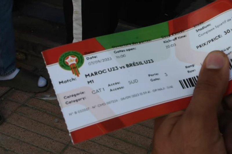 تذاكر ودية المغرب والبرازيل