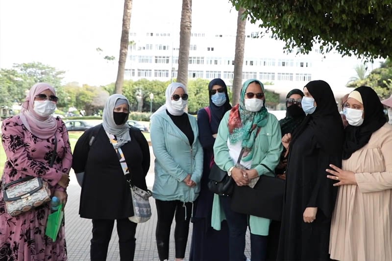 مغربيات عائدات من السودان
