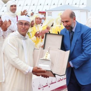 "سربة العسري" تعانق الذهب في جائزة التبوريدة