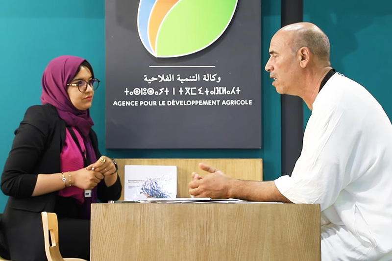 وكالة التنمية الفلاحية بمعرض التمور