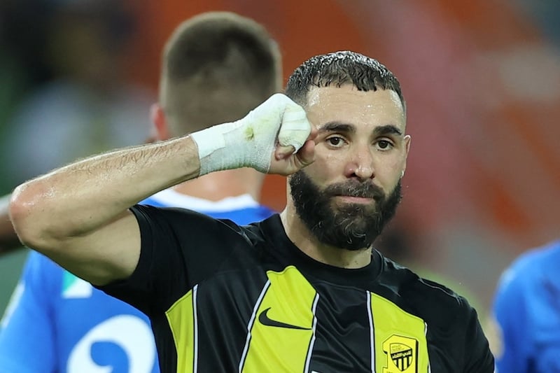 بنزيمة يندد باتهامات وزير الداخلية الفرنسي