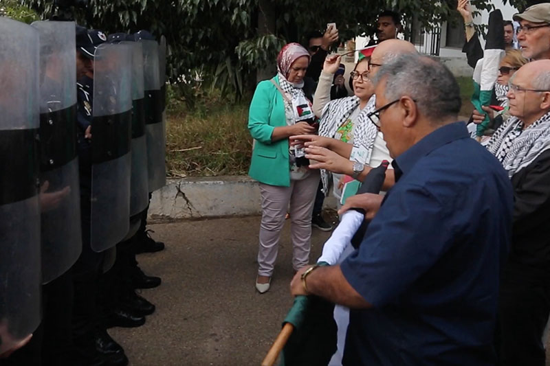 منع احتجاج على فرنسا بالرباط