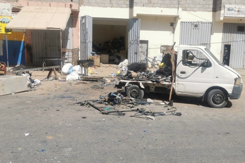 انفجار قذيفة حربية قديمة يصرع شخصا بالعيون