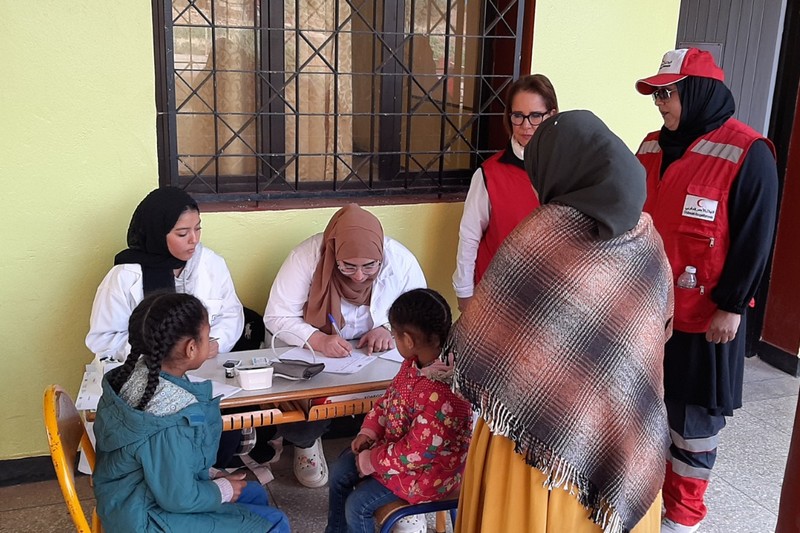 قافلة صحية تحط الرحال بجماعة إغرم نوكدال