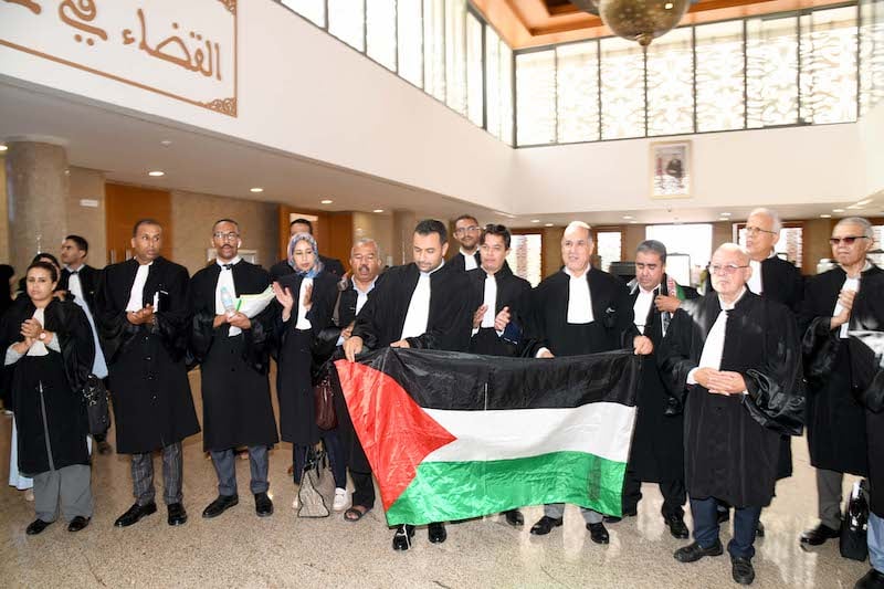 الجبهة المغربية لدعم فلسطين تشرع في التحضير لمقاضاة مسؤولين إسرائيليين