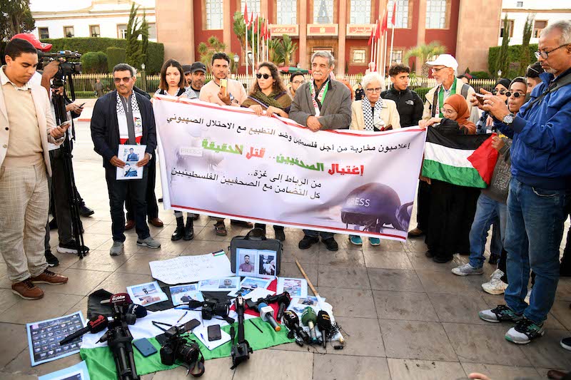 صحافيون مغاربة ينددون بـ"تبييض الاحتلال"