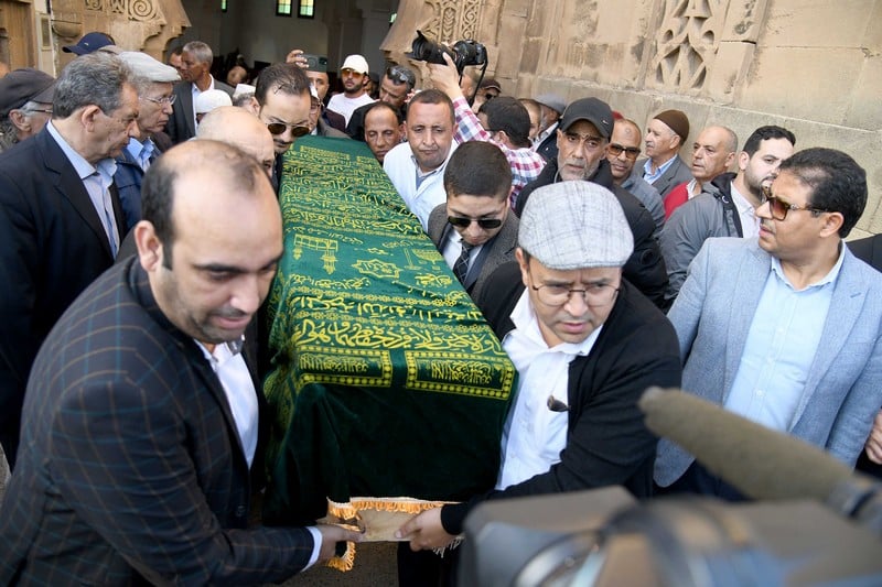 جنازة المناضل أحمد حرزني