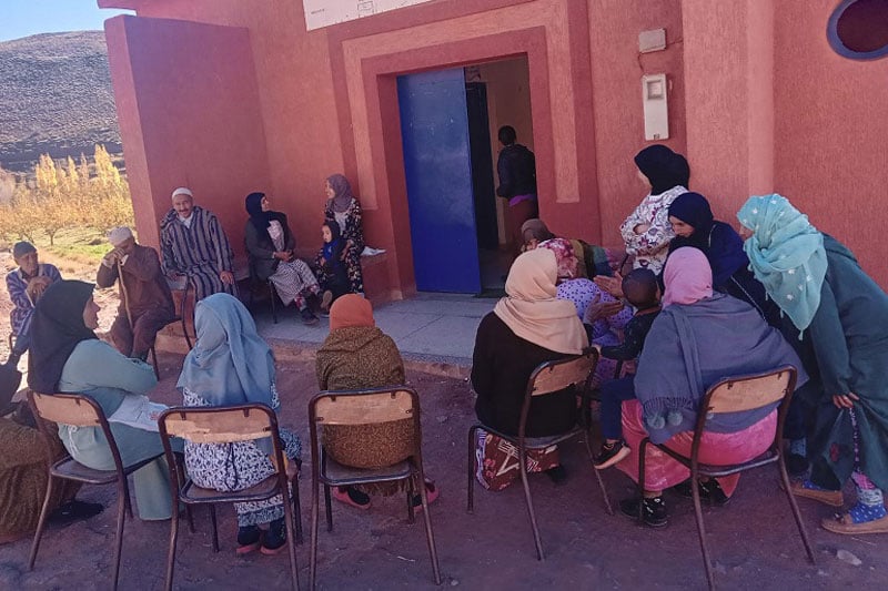 قوافل طبية تخدم المرضى في بوادي أزيلال