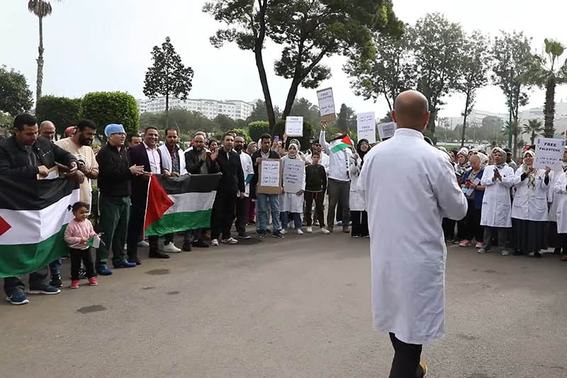تنديد باستهداف مستشفيات غزة