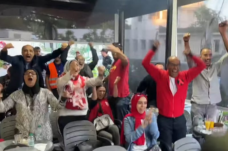 فرحة جماهير الوداد بالتأهل