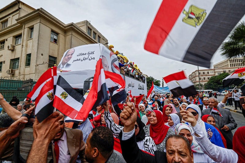الملك يبعث برقية تهنئة إلى الرئيس المصري