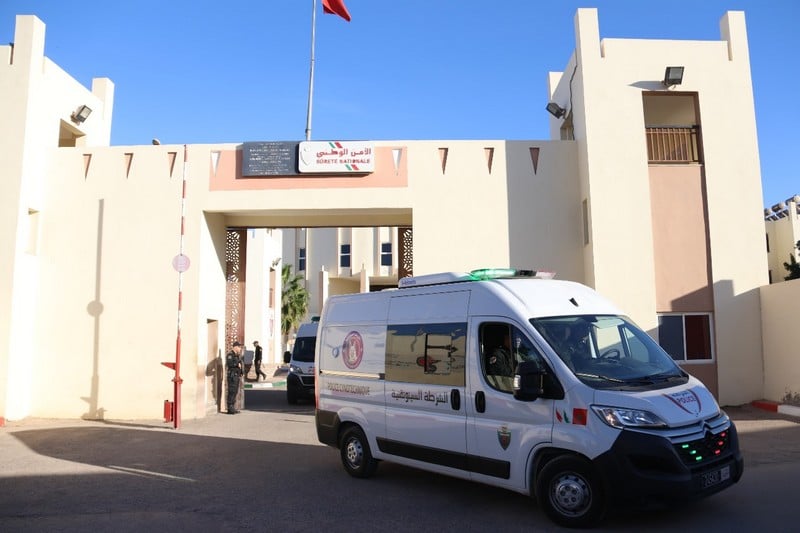 أمن العيون يواكب الاحتفال بالعام الجديد