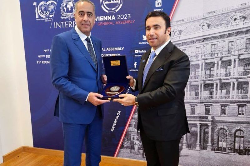 رئيس منظمة "إنتربول" يستقبل حموشي