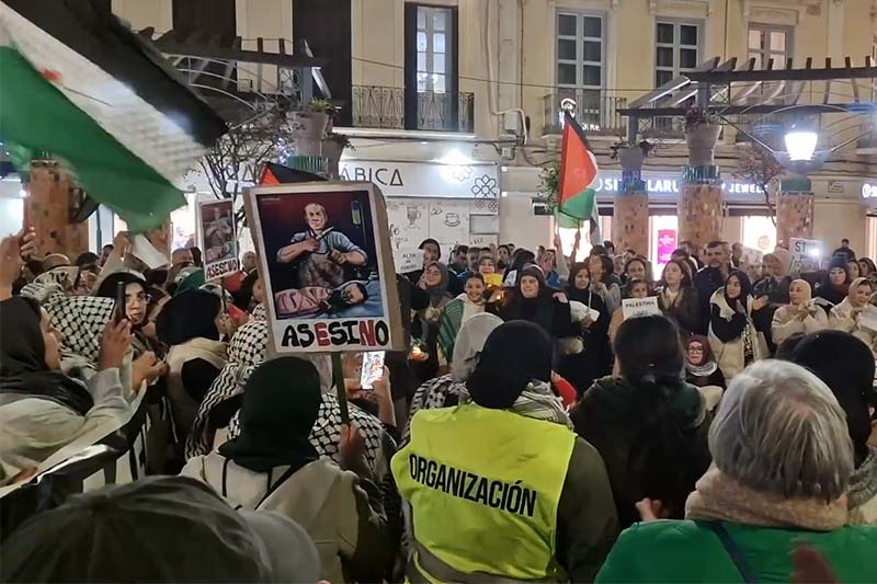 مليلية تتضامن مع فلسطين