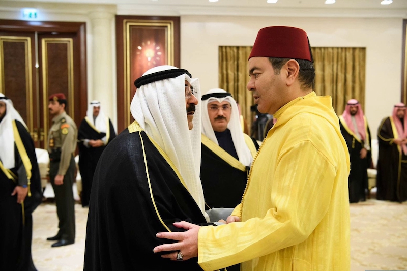 الأمير مولاي رشيد يمثل الملك في تعزية الكويت