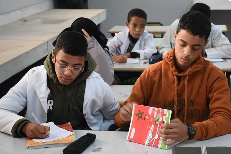 حصص الدعم لتلاميذ فاس