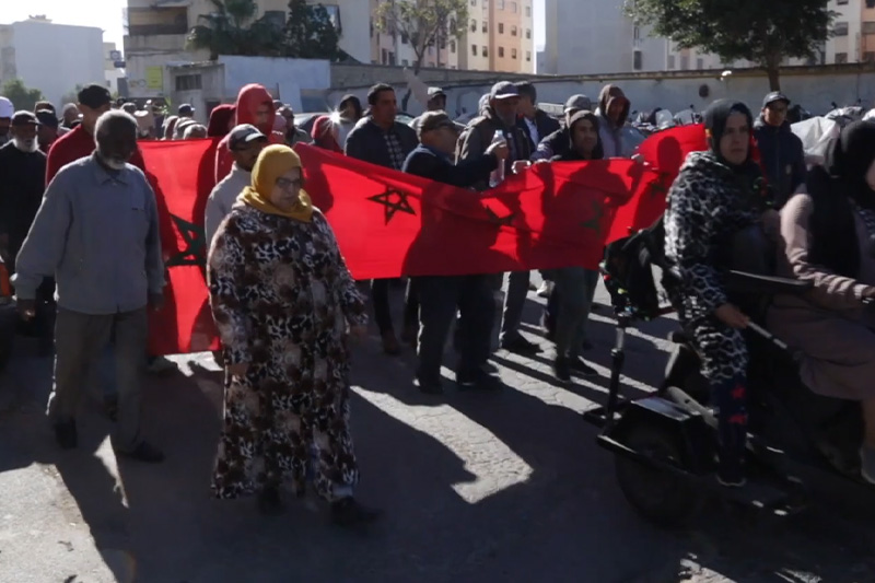 احتجاج “فراشة” الدار البيضاء