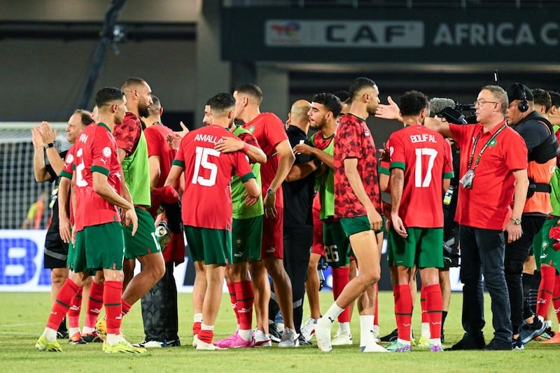 مشاهير يشيدون بتألق المنتخب المغربي