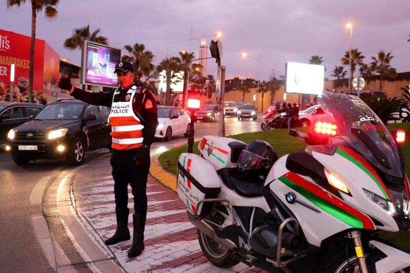أجواء ليلة رأس السنة في مدينة الدار البيضاء