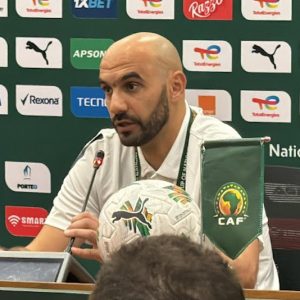 الركراكي: التشكيلة ترتبط بالجاهزية .. وترشيح المغرب للتتويج الإفريقي بلا أهمية