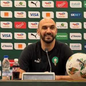 الركراكي: اللقب حلم بلد.. وجاهزون لجميع السيناريوهات أمام "بافانا بافانا"
