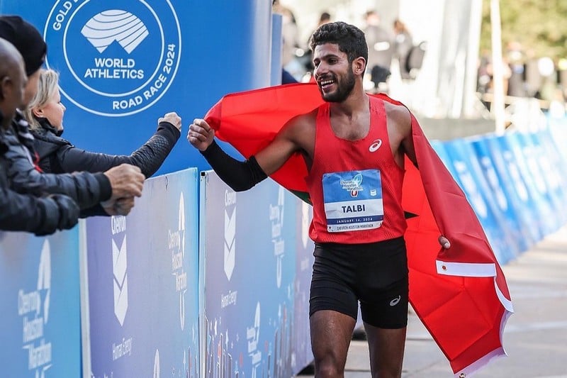 المغربي زهير الطالبي يفوز بماراثون هيوستن