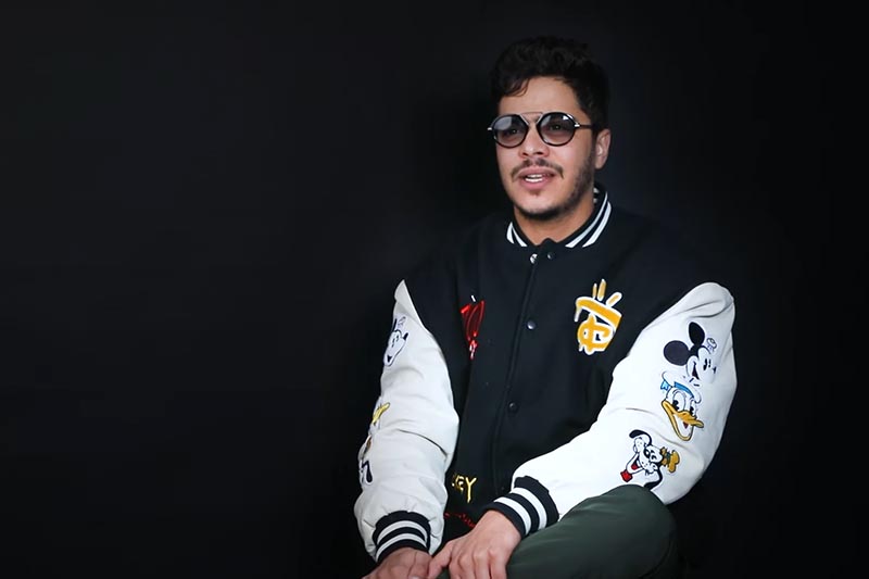 مع الفنان الصاعد بدر صبري
