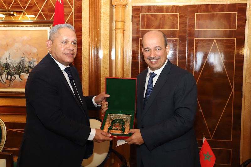 النعم ميارة يستقبل نائب وزير خارجية بنما