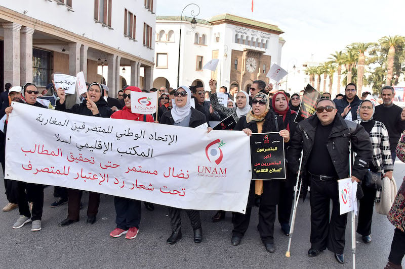 متصرفون مغاربة يدعون إلى خطوات تصعيدية